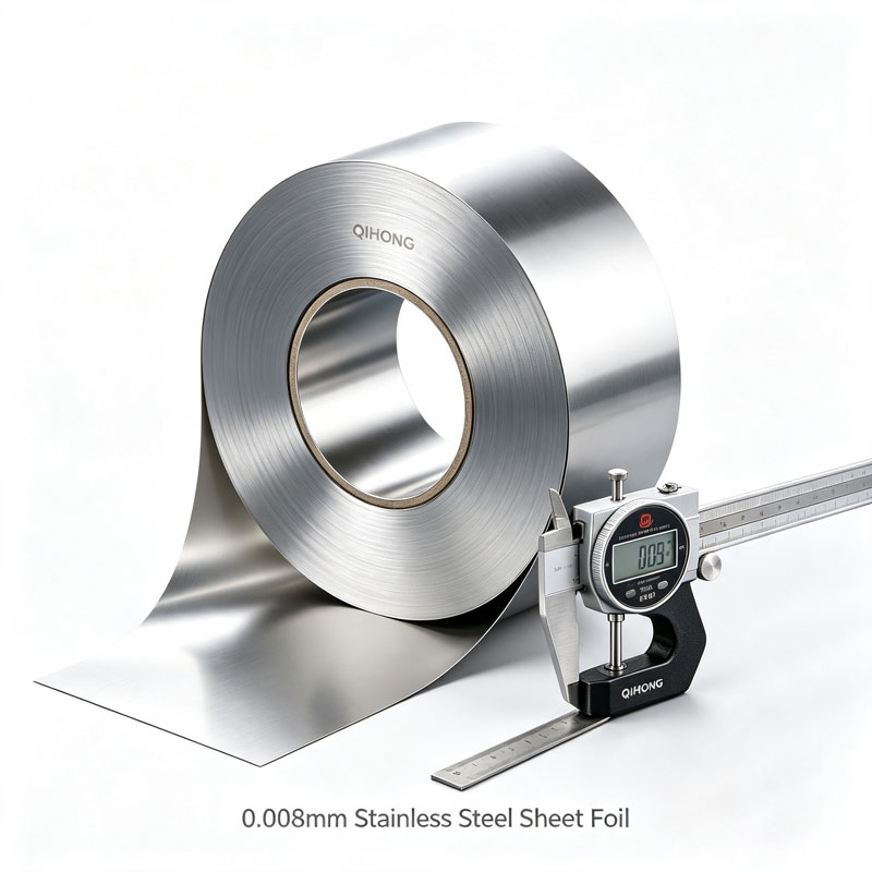 0.008mm Stainless Steel Lembaran Foil